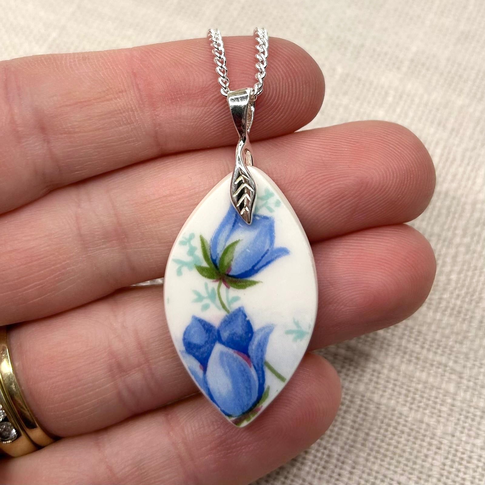 1950’s Duchess Pendant Necklace Sterling Silver