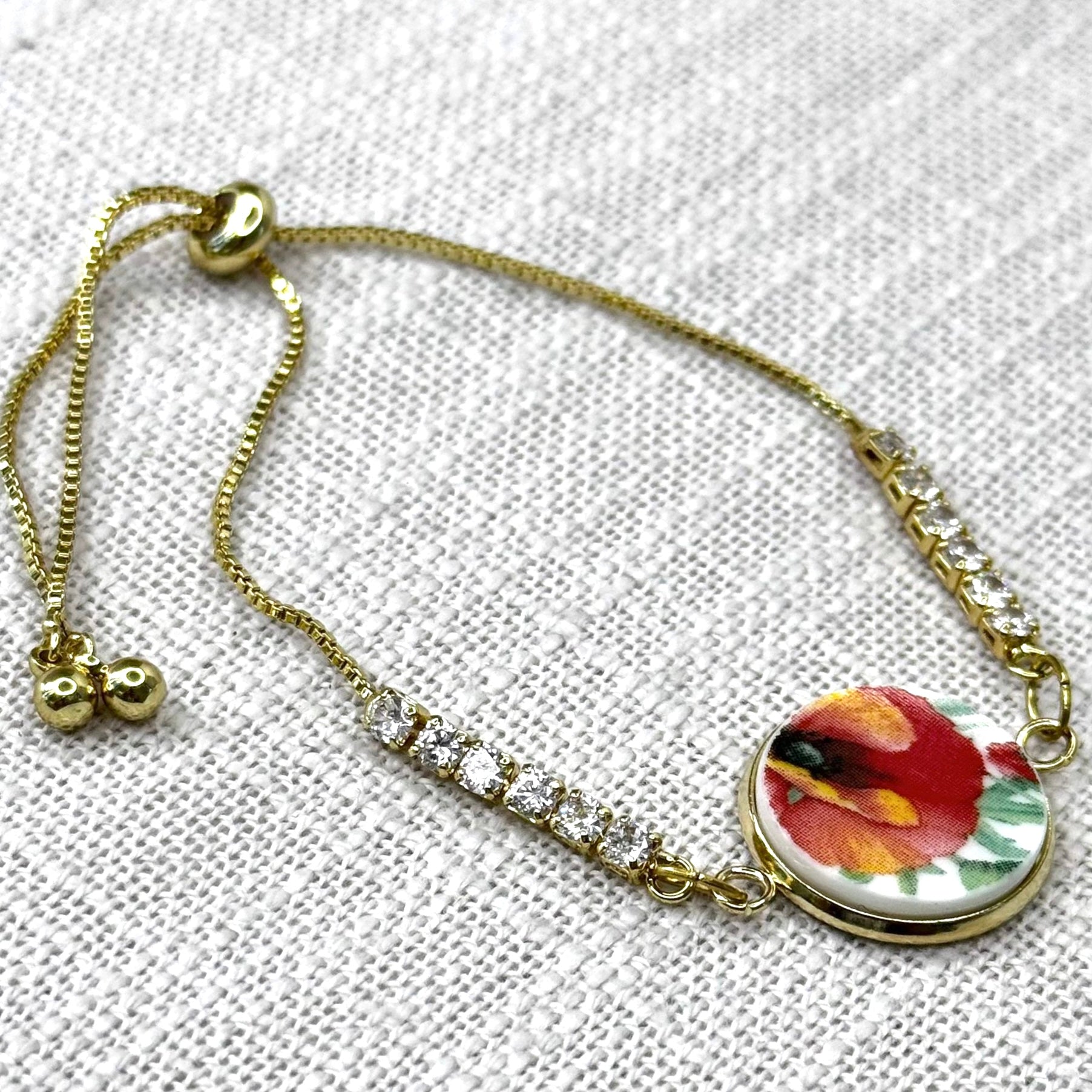 2000’s Poppy Adjustable Bracelet Y
