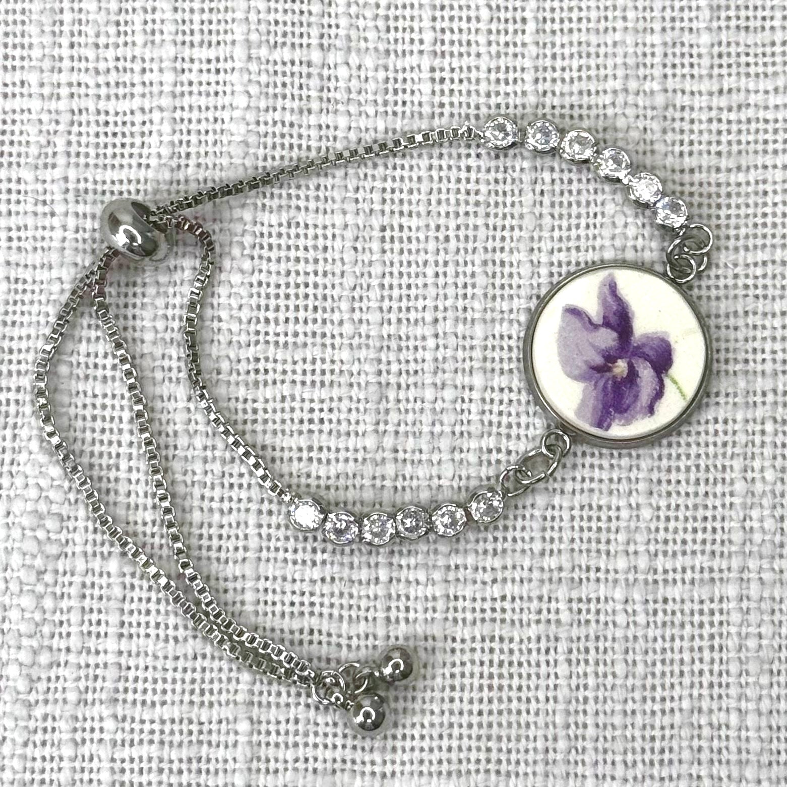 1940’s Swann Pottery Adjustable Bracelet P