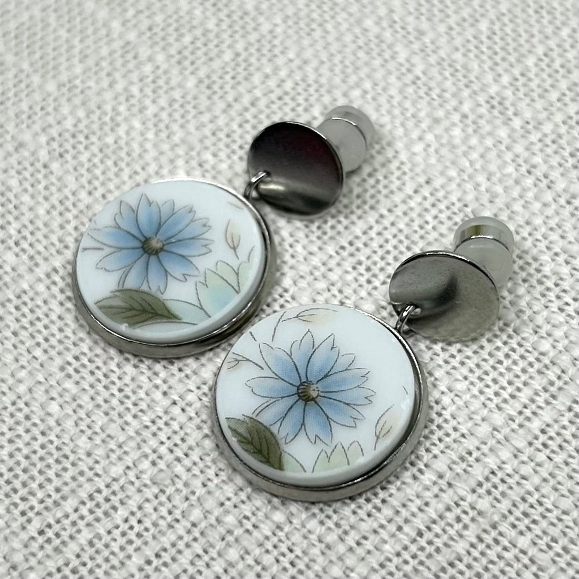1966-77 Noritake ‘Marella’ Stud Dangly Earrrings S