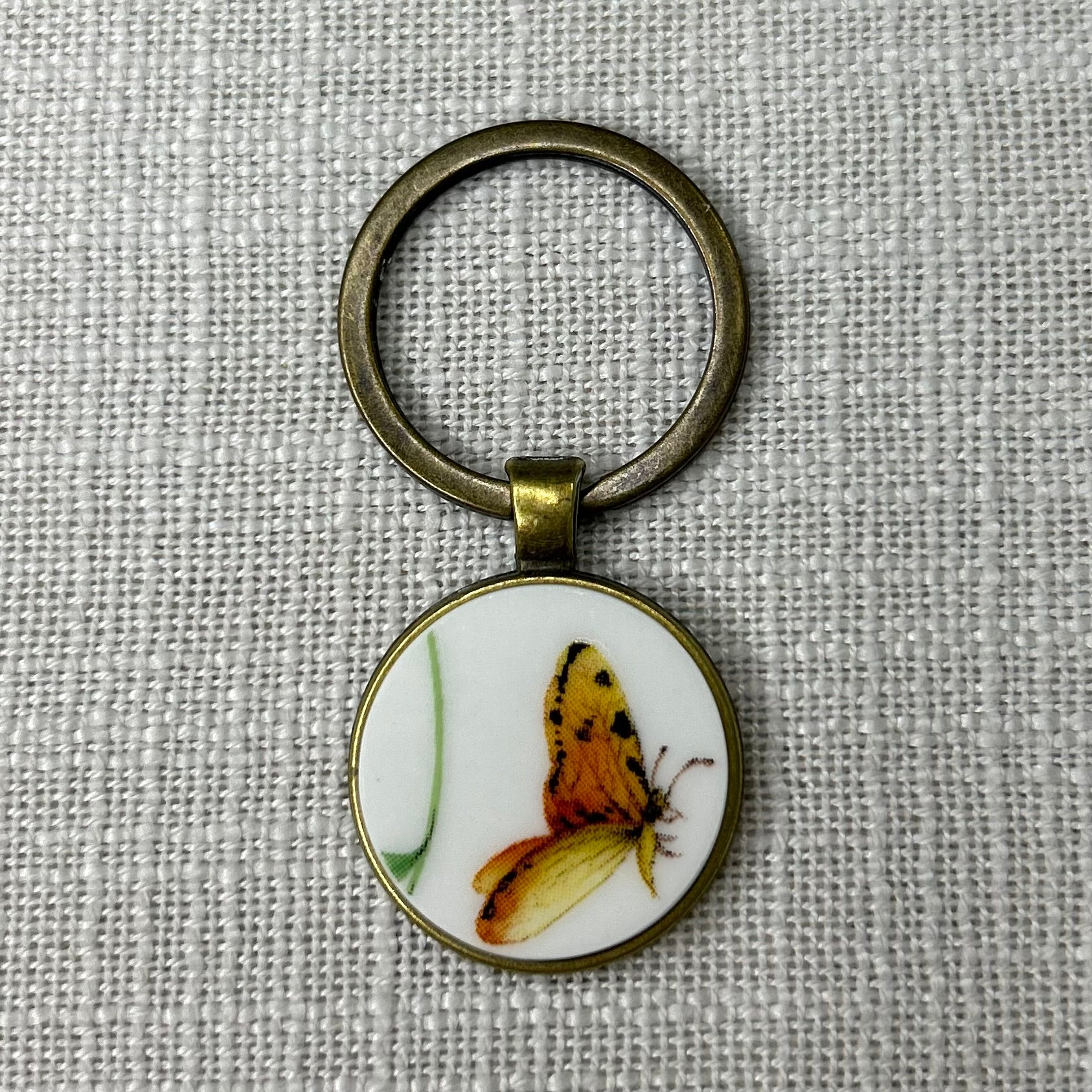 Butterfly Keyring