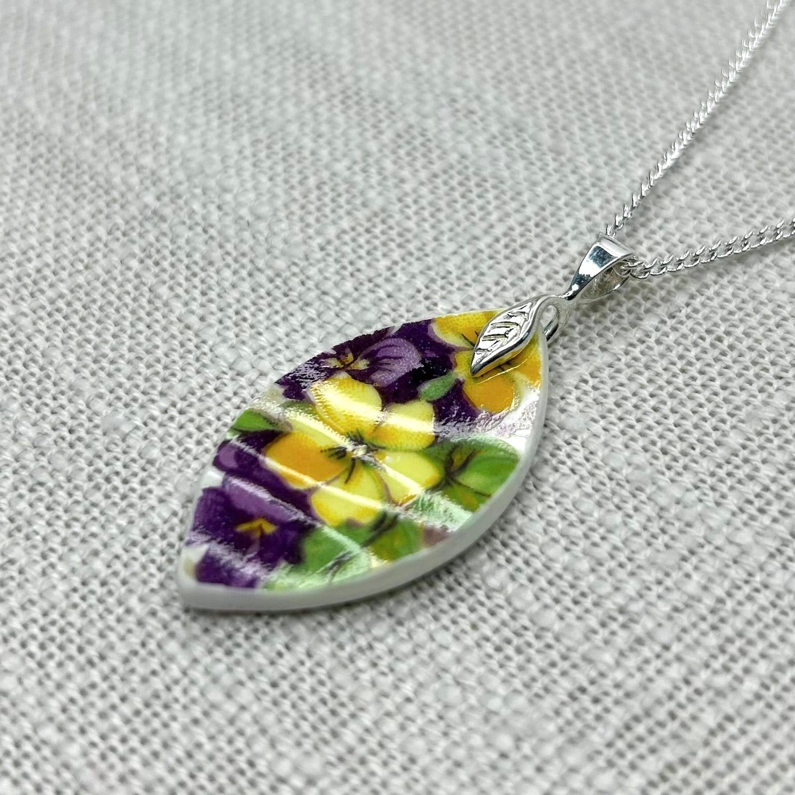 1950’s Duchess Pendant Necklace Sterling Silver
