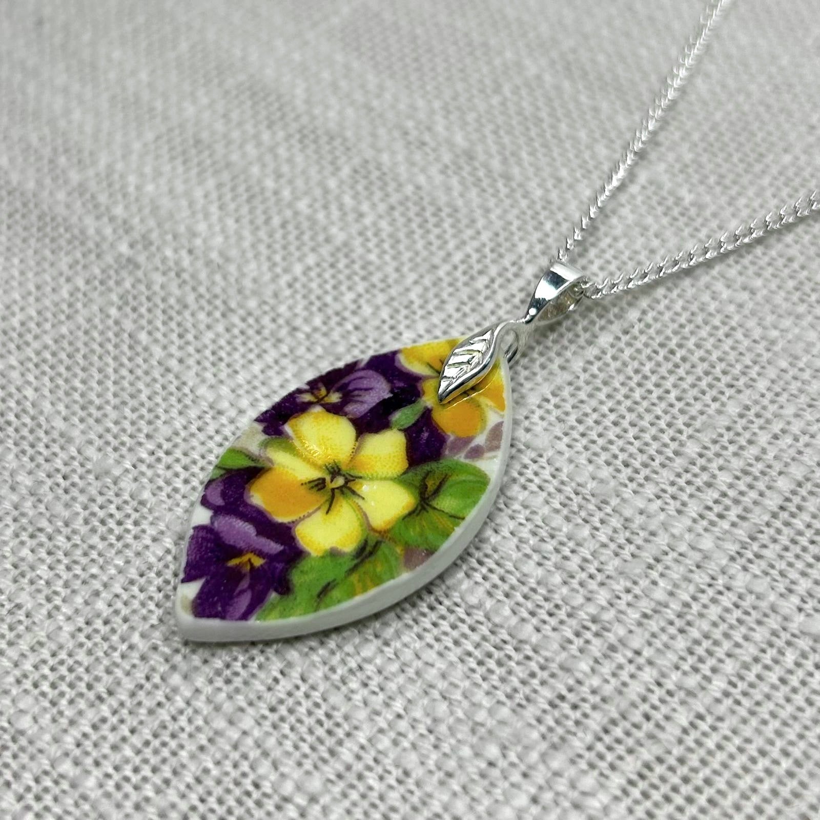 1950’s Duchess Pendant Necklace Sterling Silver