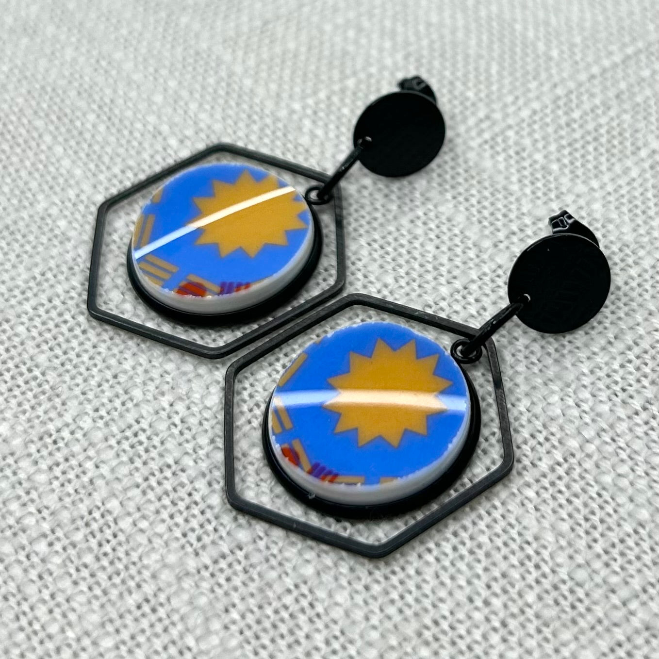 2000’s T2 Stud Dangly Earrings B
