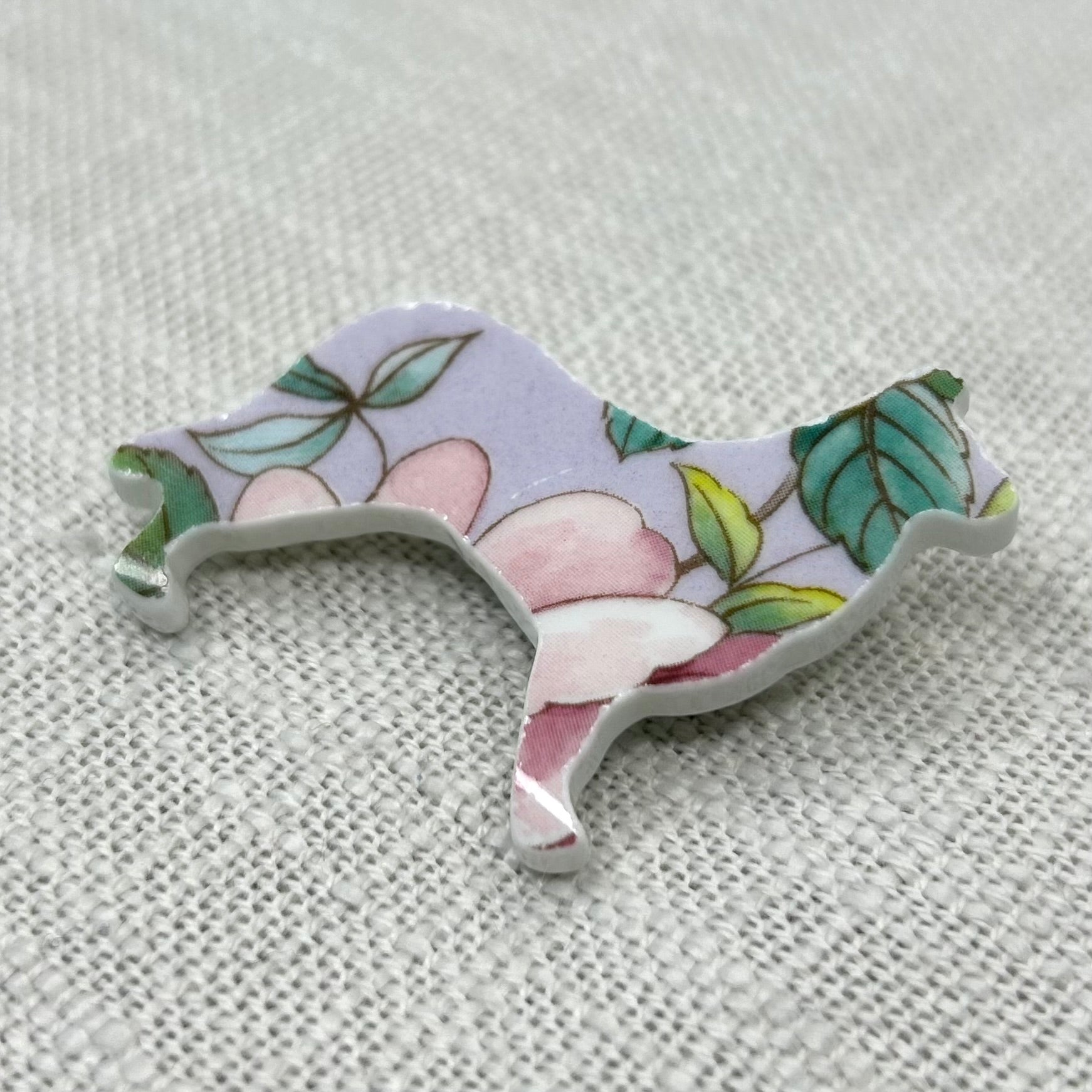 1990’s Duchess China Dog Brooch