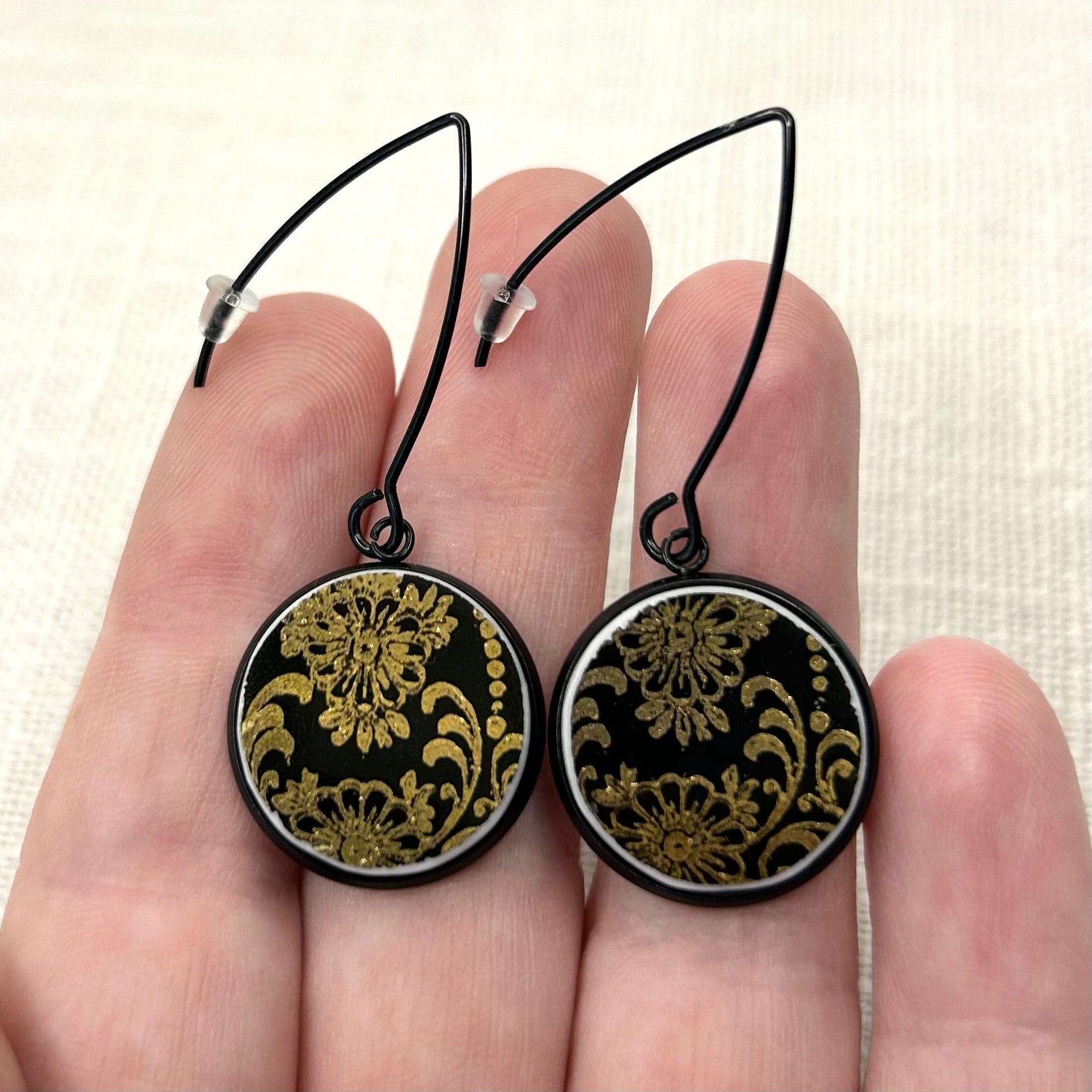 1960’s Westminster Hooks Dangly Earrings B