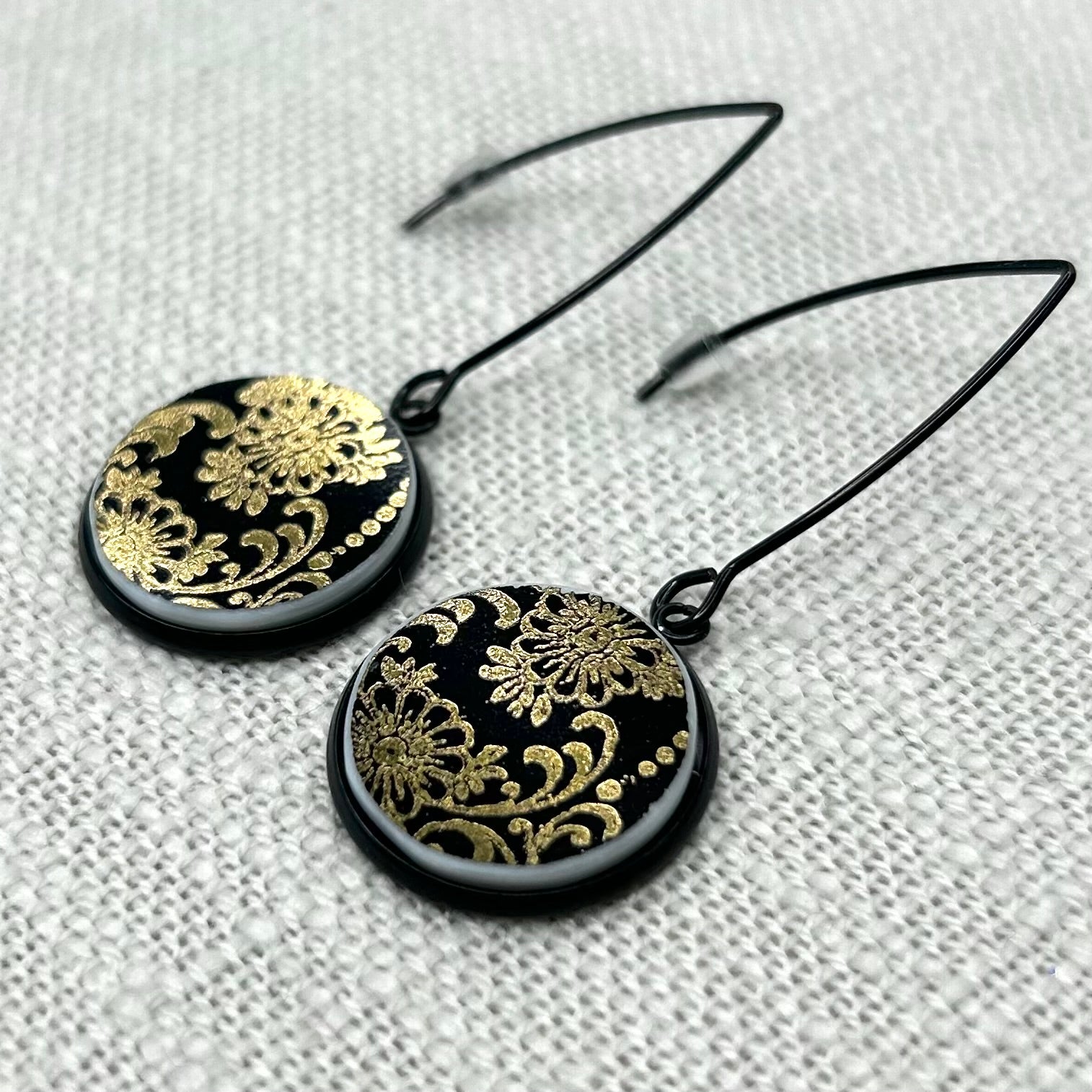 1960’s Westminster Hooks Dangly Earrings B