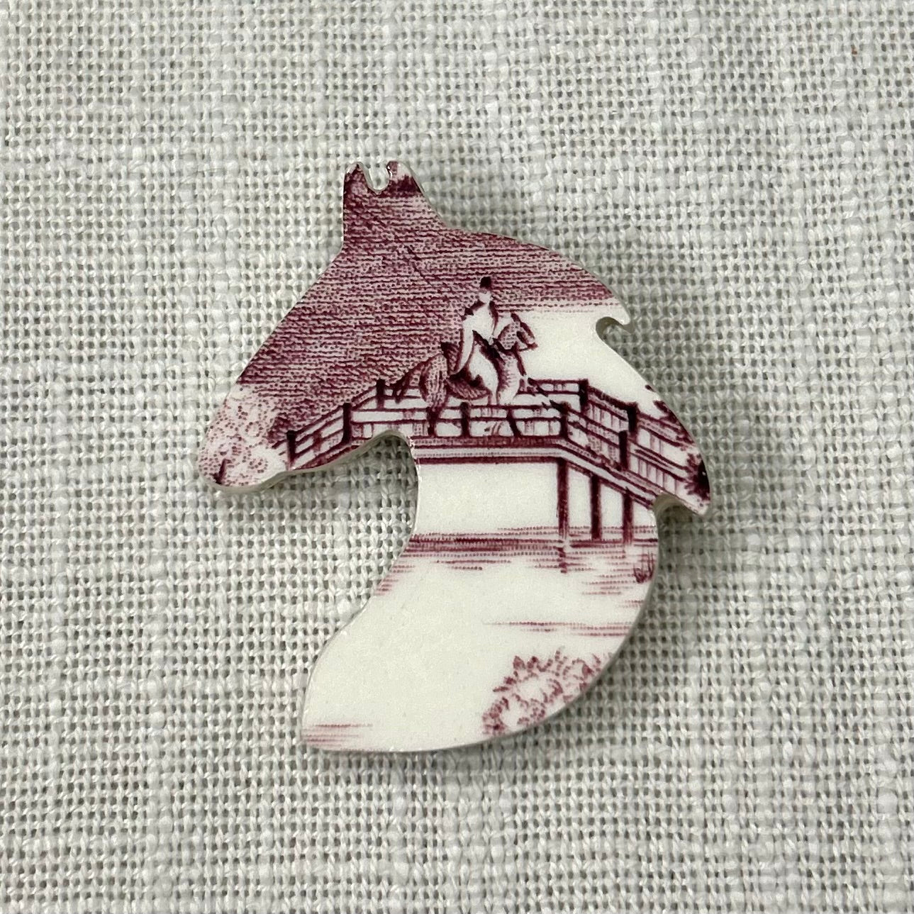 *Mid-Century Horse Brooch M