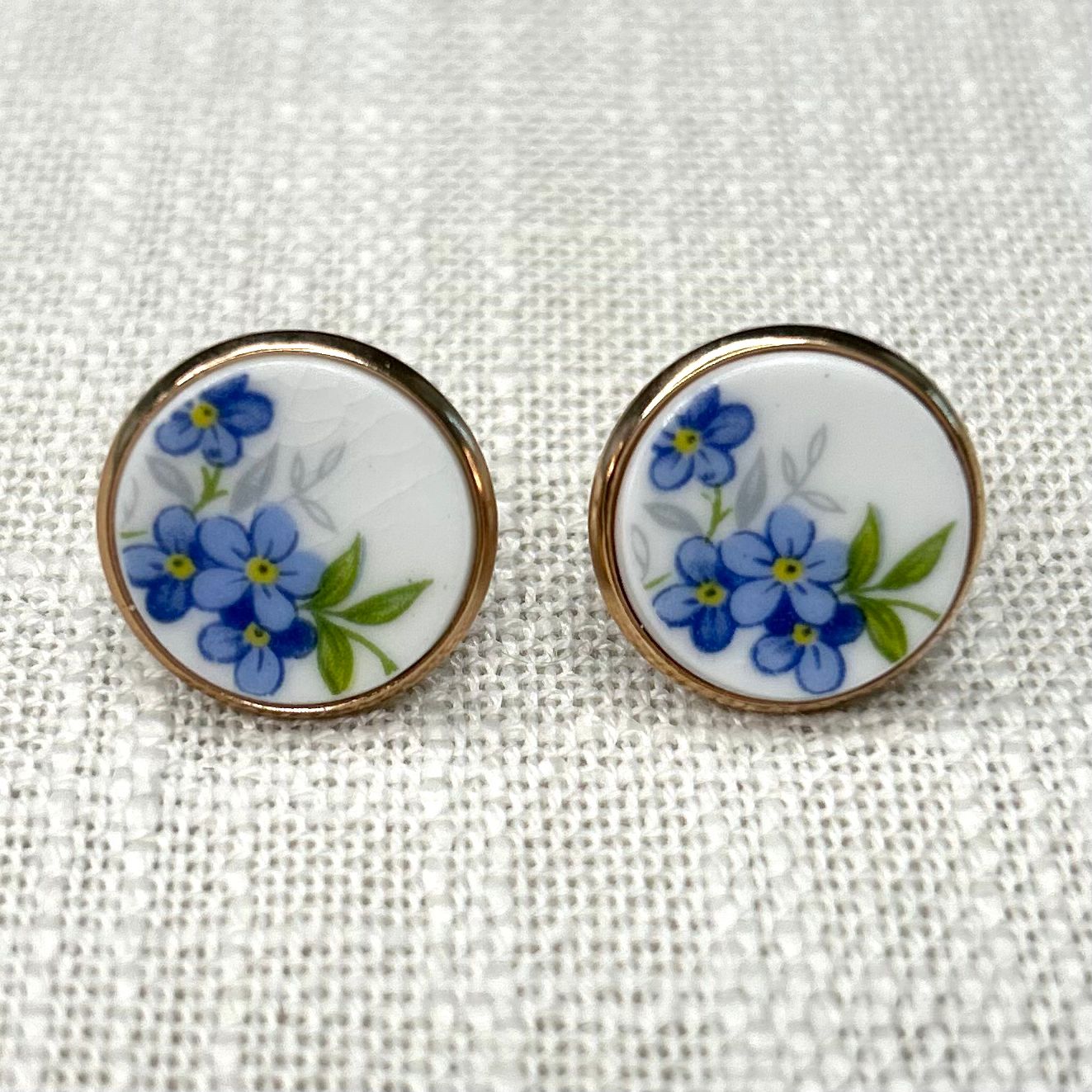 1950’s Queen Anne ‘Sonata’ Stud Earrings RM