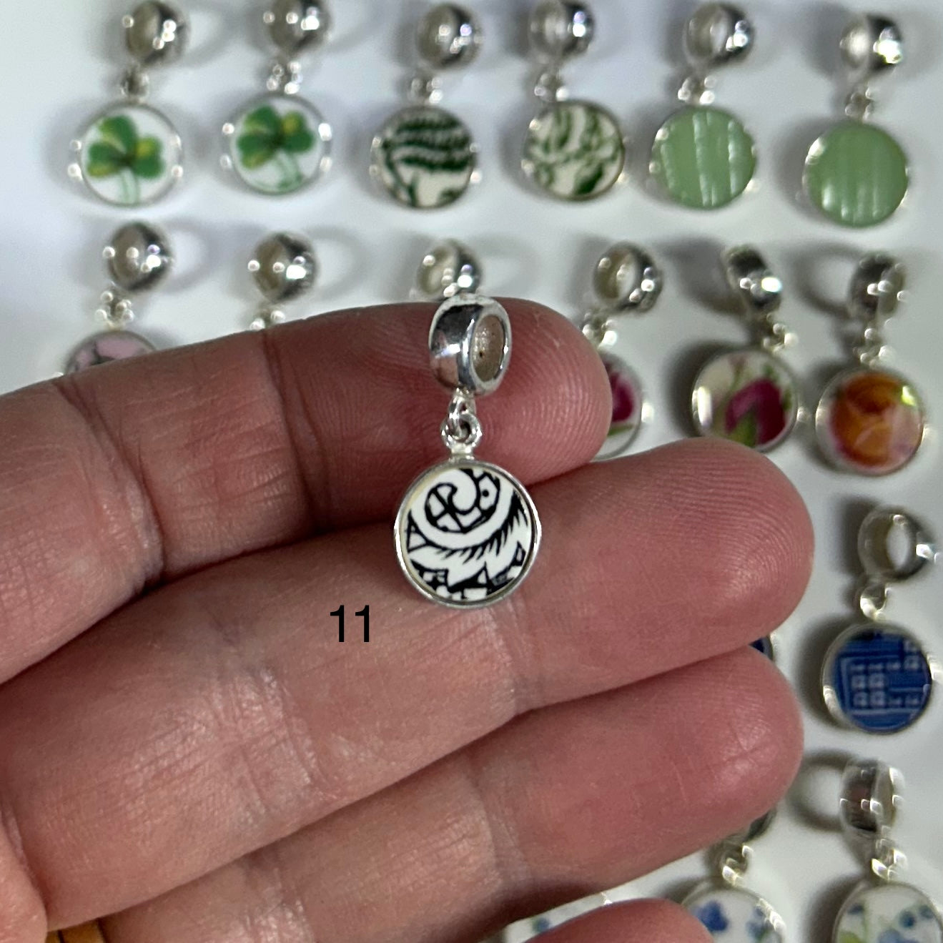 Sterling Silver Charms For Bracelets M