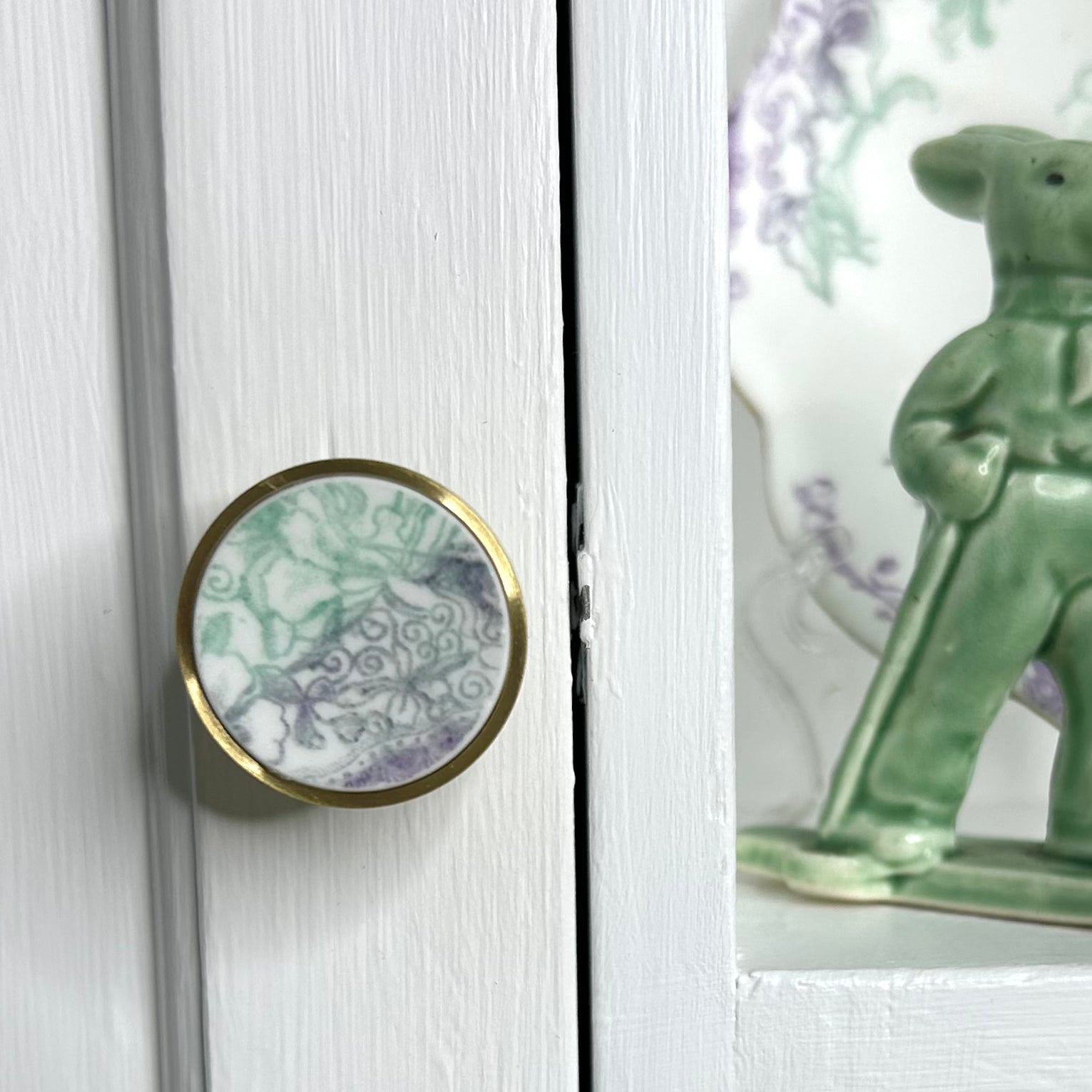 1895-1910 The Foley China (Pre-Shelley) Door Knob