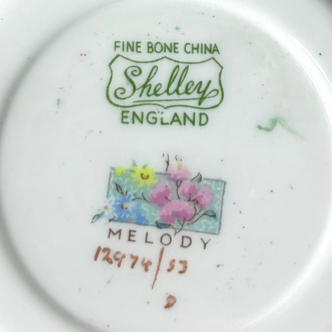 1935-45 Shelley ‘Melody’ Door Knob