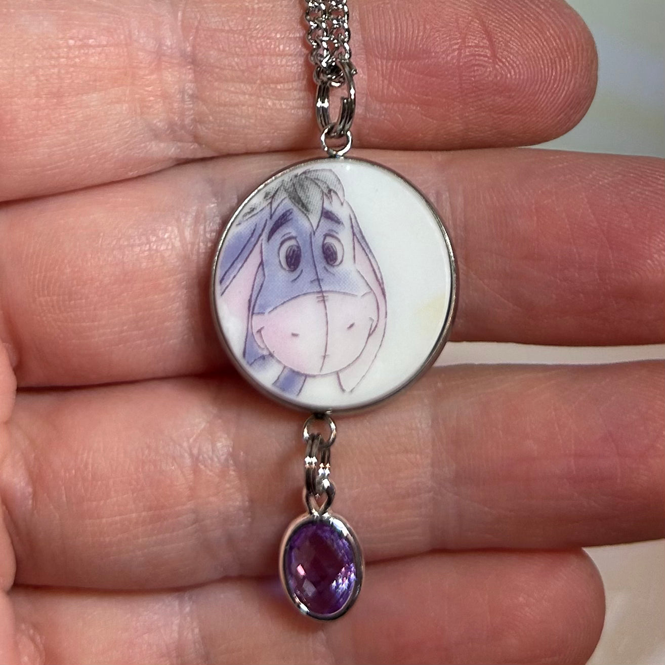 Eeyore Pendant Necklace S