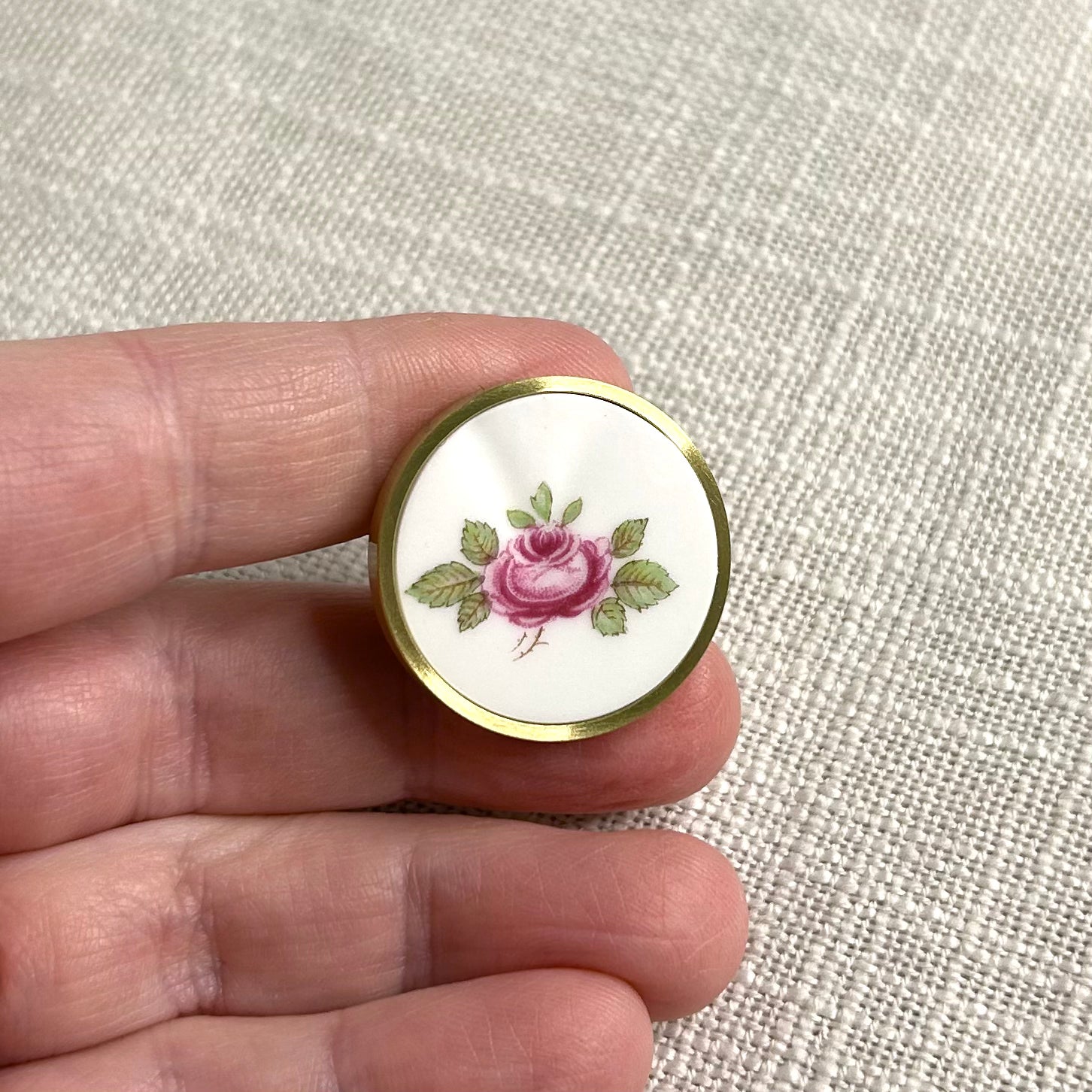 1950’s Shelley ‘Rosebud’ Door Knob