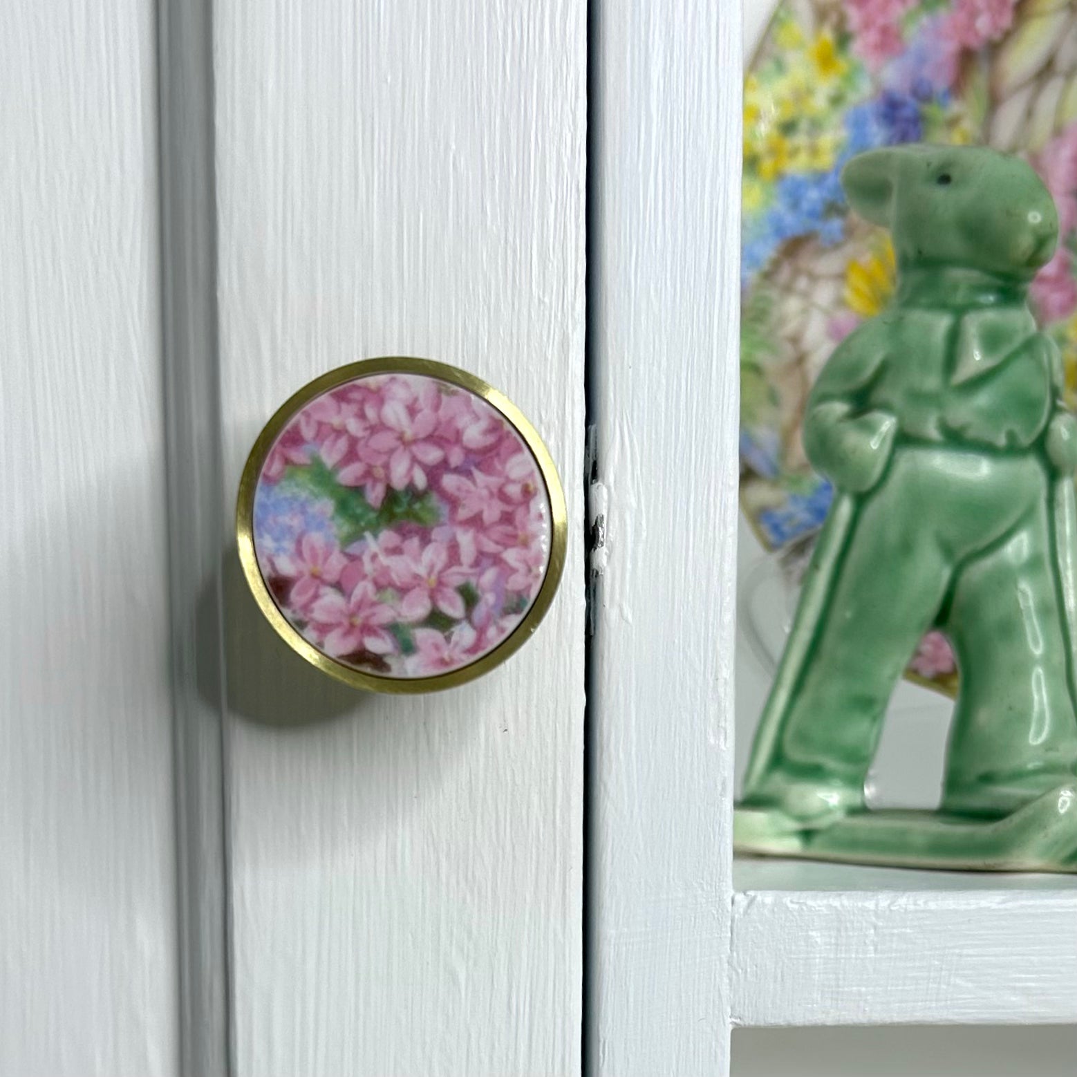 1950’s Shelley ‘Rock Garden’ Door Knob