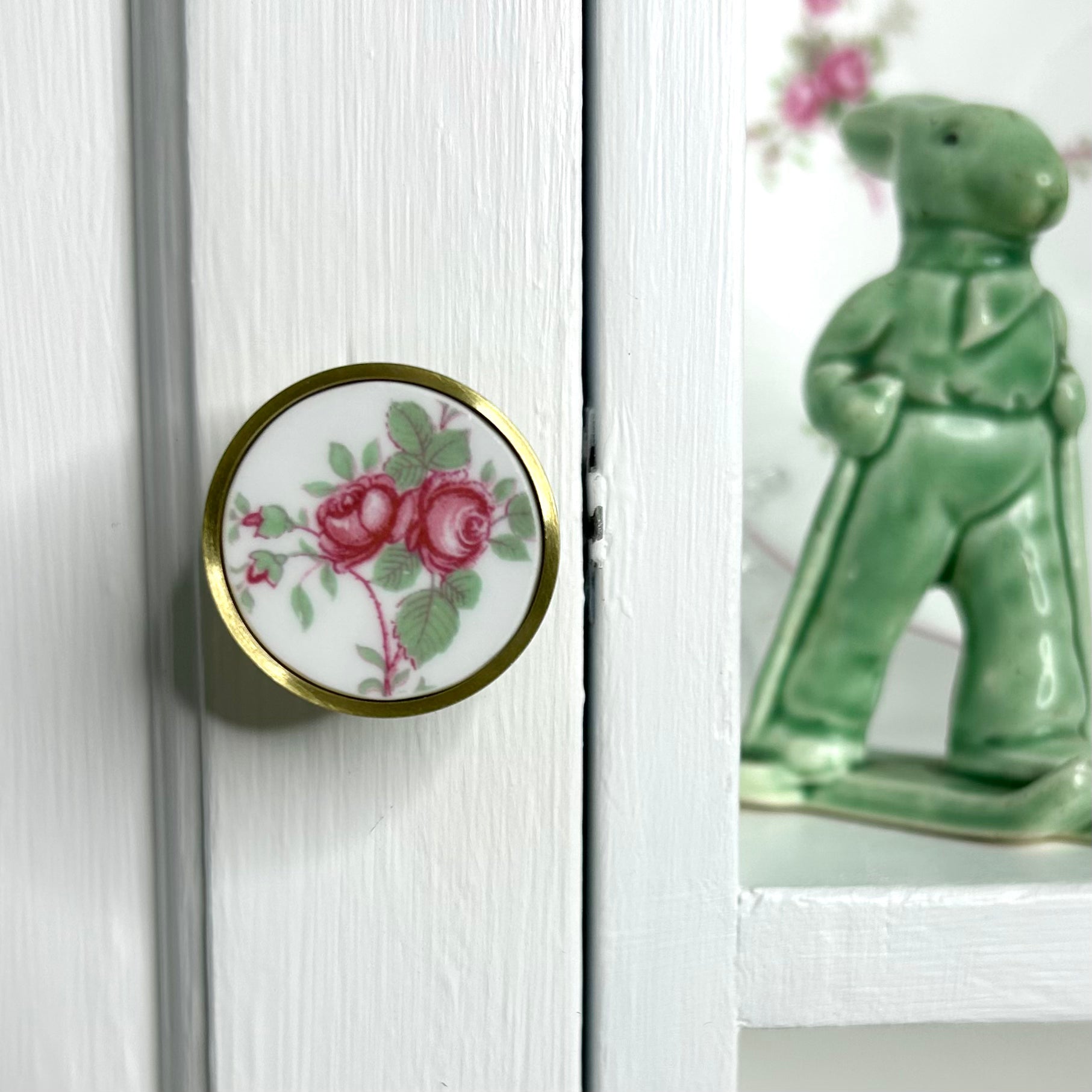 1945-66 Shelley ‘Bridal Rose’ Door Knob