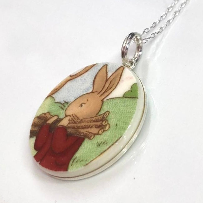 Sterling Silver Royal Doulton ‘Bunnykins’ Pendant Necklace