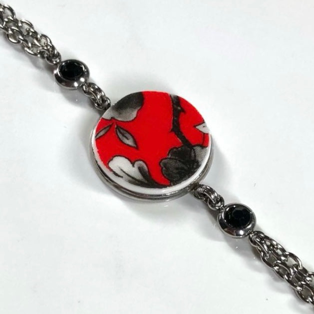 T2 Red and Black Bracelet